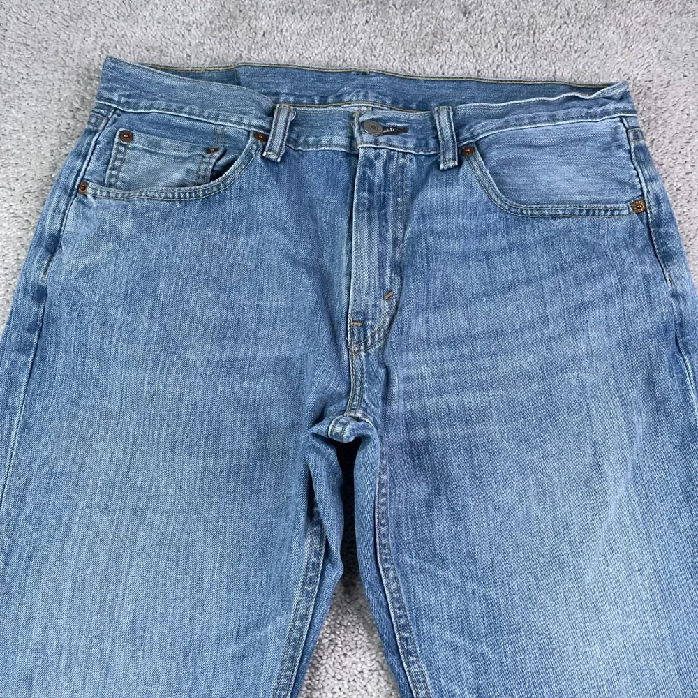 Levis Jeans Mens 33x30 Blue 559 Relaxed Straight Cotton Denim Casual Classic